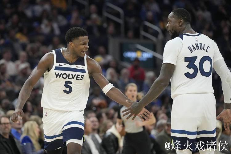 常规赛12月13日：森林狼VS勇士 兰德尔集锦